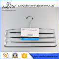 Double Shoulder Non Slip Rubber Coated Wire Hanger , Stainless Steel Copper Wire Hanger